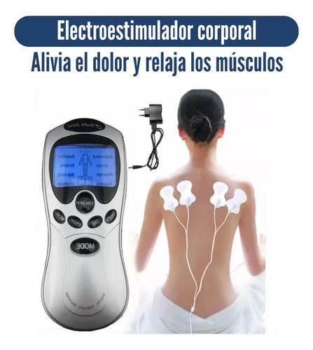 Electroestimulador Maquina Masajes Masajeador Electrofisico