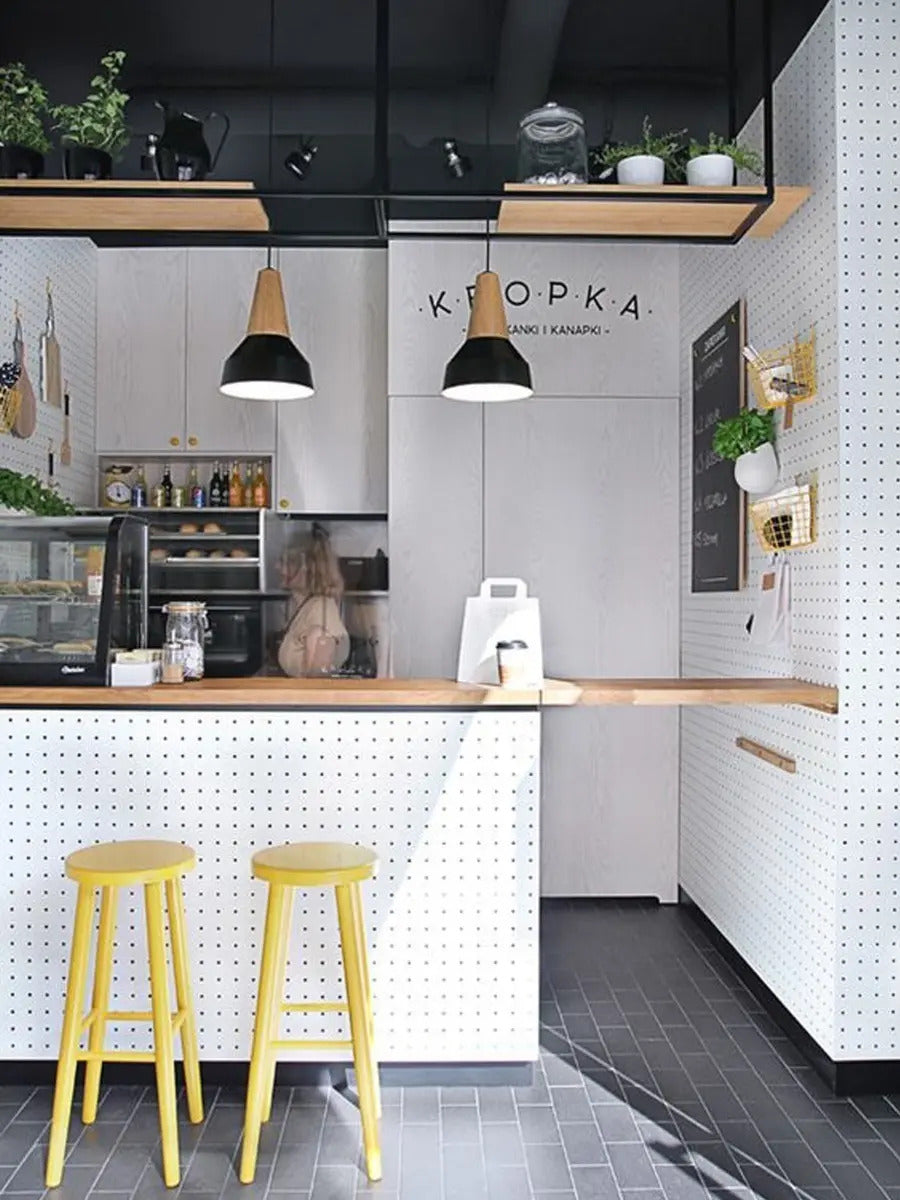 Lampara Colgante De Techo Metal Y Madera Diseño Nordico