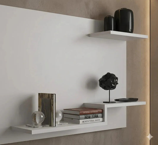 Panel rack TV Filadelfia nordico 42 pulgadas madera