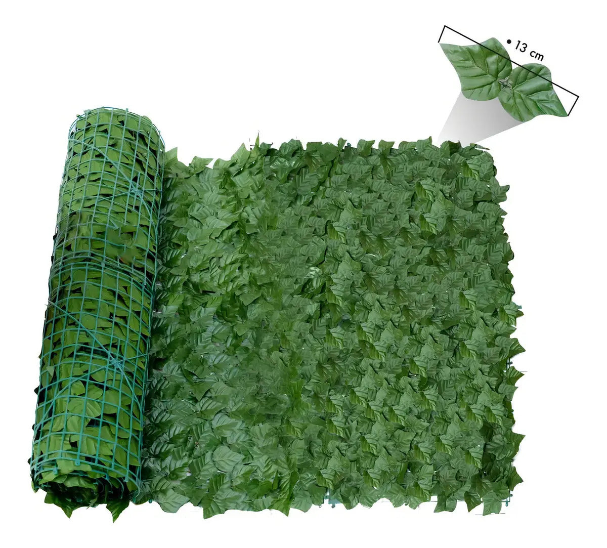 Pack x2 enredadera hojas artificial color verde Outter 3m