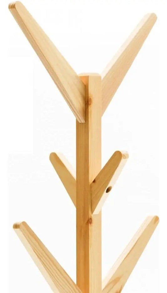 Perchero madera bambu de pie 175x45cm