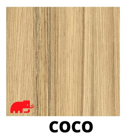 Estantes Flotantes Repisa Ménsula Invisible Melamina80x20x18 Color Coco Bolo