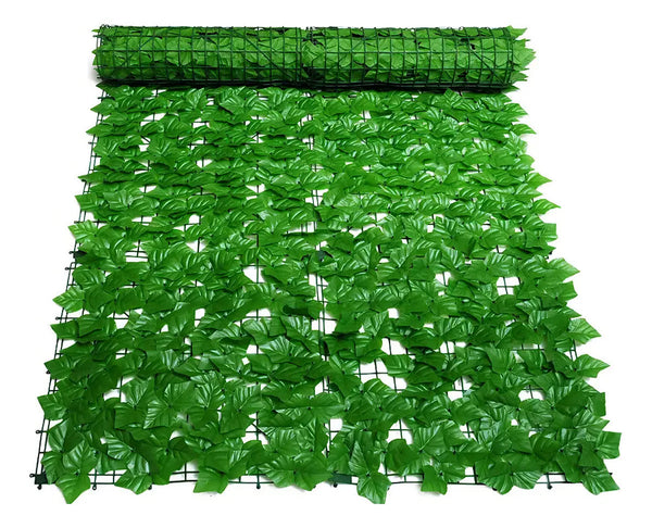 Enredadera hojas artificiales por rollo decorativas para jardín