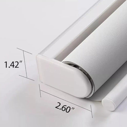 Cortina roller semiblackout 150*200cm interior living cocina blanco