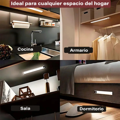 Luz LED para gabinete con sensor de movimento