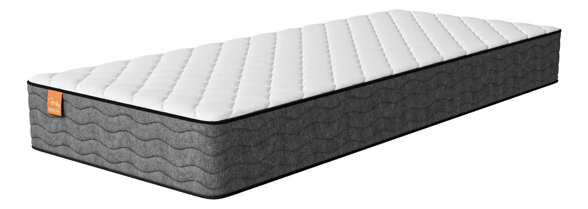 Colchon espuma 1 plaza Emily 17 alta densidad reversible firme