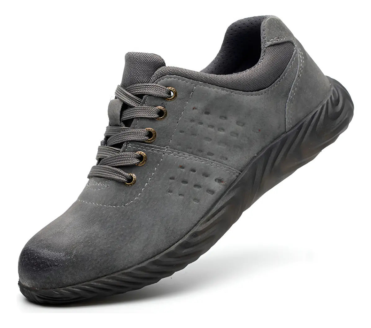 Zapatos de seguridad casual con punta de acero antideslizante