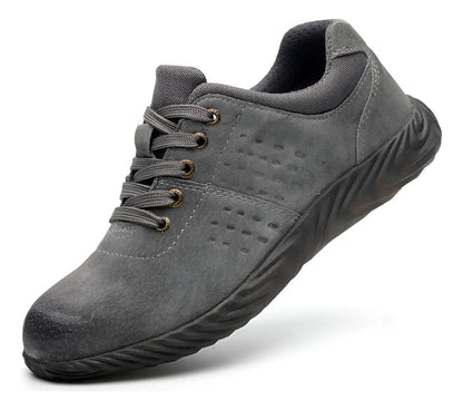 Zapatos de seguridad casual con punta de acero antideslizante