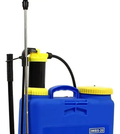 Fumigador pulverizador mochila de jardín 16 litros manual azul