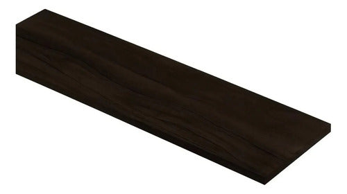 Estantes Flotantes Repisa Ménsula Invisible Melamina80x20x18 Color Roble Nebraska