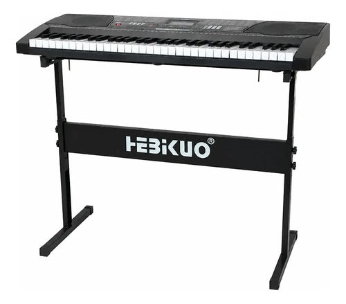 Soporte Para Organo Teclado Simple Negro