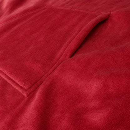Buzo manta con capucha polar y corderito unisex