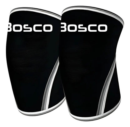 Rodillera deportiva de neopreno Bosco negro crossfit gym talle m