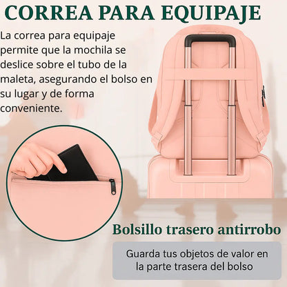 Mochila multiuso urbana viaje porta notebook Matein 1007 28l