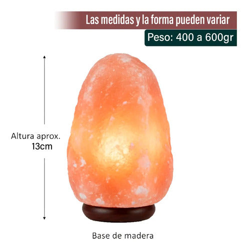Lampara De Sal Del Himalaya Usb Originales X6
