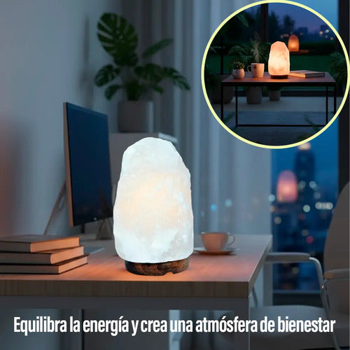 Lampara De Sal Del Himalaya Usb Originales Calidad Practica