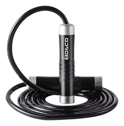 Cuerda de saltar metal Bosco cardio gym