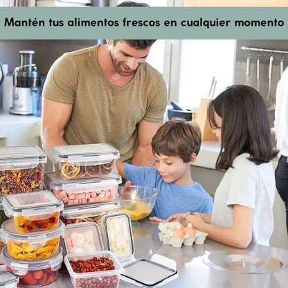 Recipientes herméticos 34 contenedores