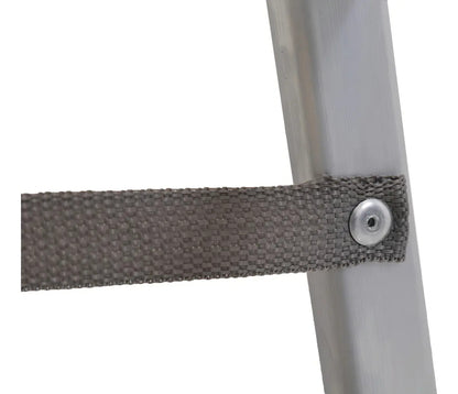 Escalera tijera aluminio Stelko 5 escalones plegable 1.65m plateado