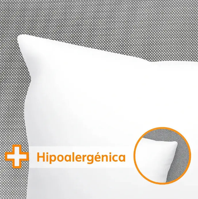 Colchón espuma 2 plazas Emily 17 alta densidad + 2 almohadas
