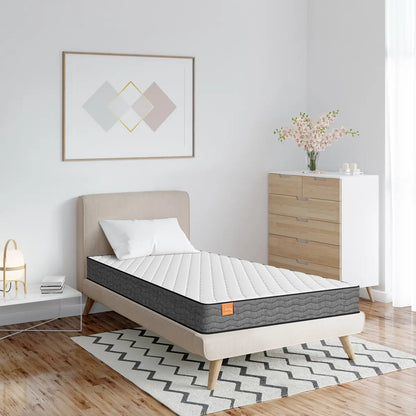 Colchon espuma 1 plaza Emily 17 alta densidad reversible firme