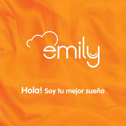 Colchón espuma 2 plazas alta densidad 17 cm firme reversible Emily