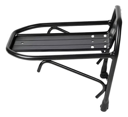 Parrilla Bicicleta Portaequipaje Aluminio Viaje Equipaje Negro