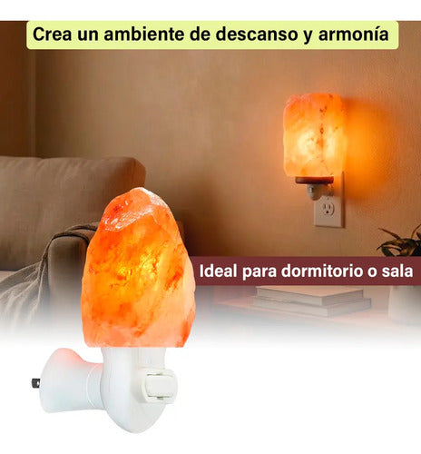 Lampara De Sal Del Himalaya Para Pared Original