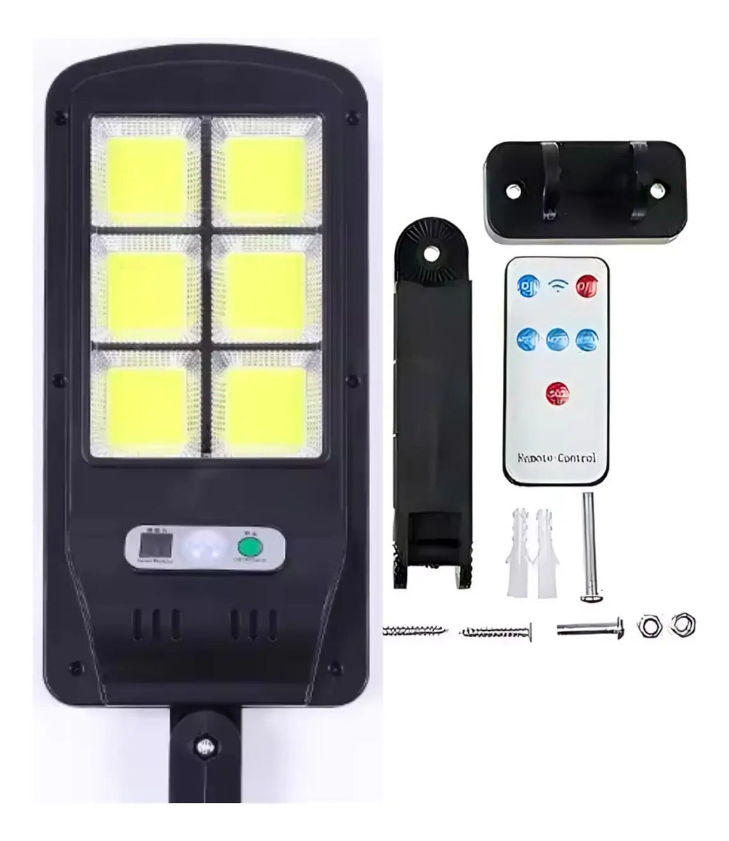 Lámpara COB de pared LED sensor de movimiento y solar