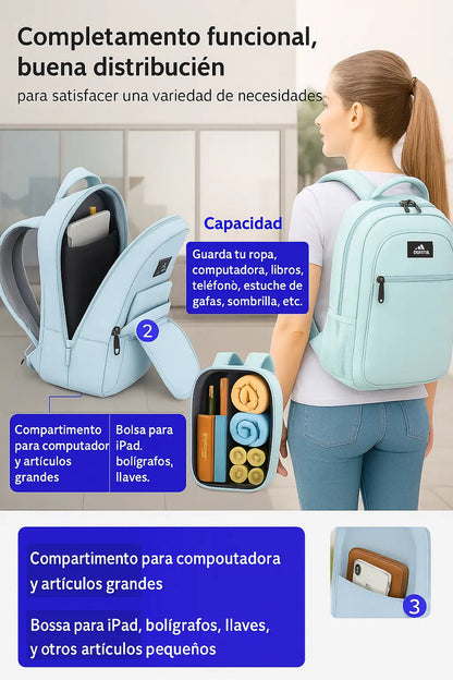 Mochila multiuso urbana viaje porta notebook Matein 1007 28l