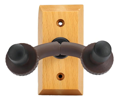 Soporte para colgar guitarra de pared color madera