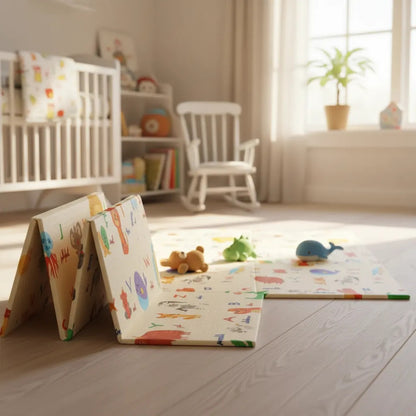 Alfombra antigolpes infantil reversible 200x180 bebes-niños