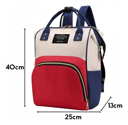 Bolso mochila maternal bebe resistente impermeable madre