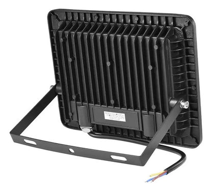 Reflector Foco Led 10w Luz Fria Exterior Ip66 X20 Negro