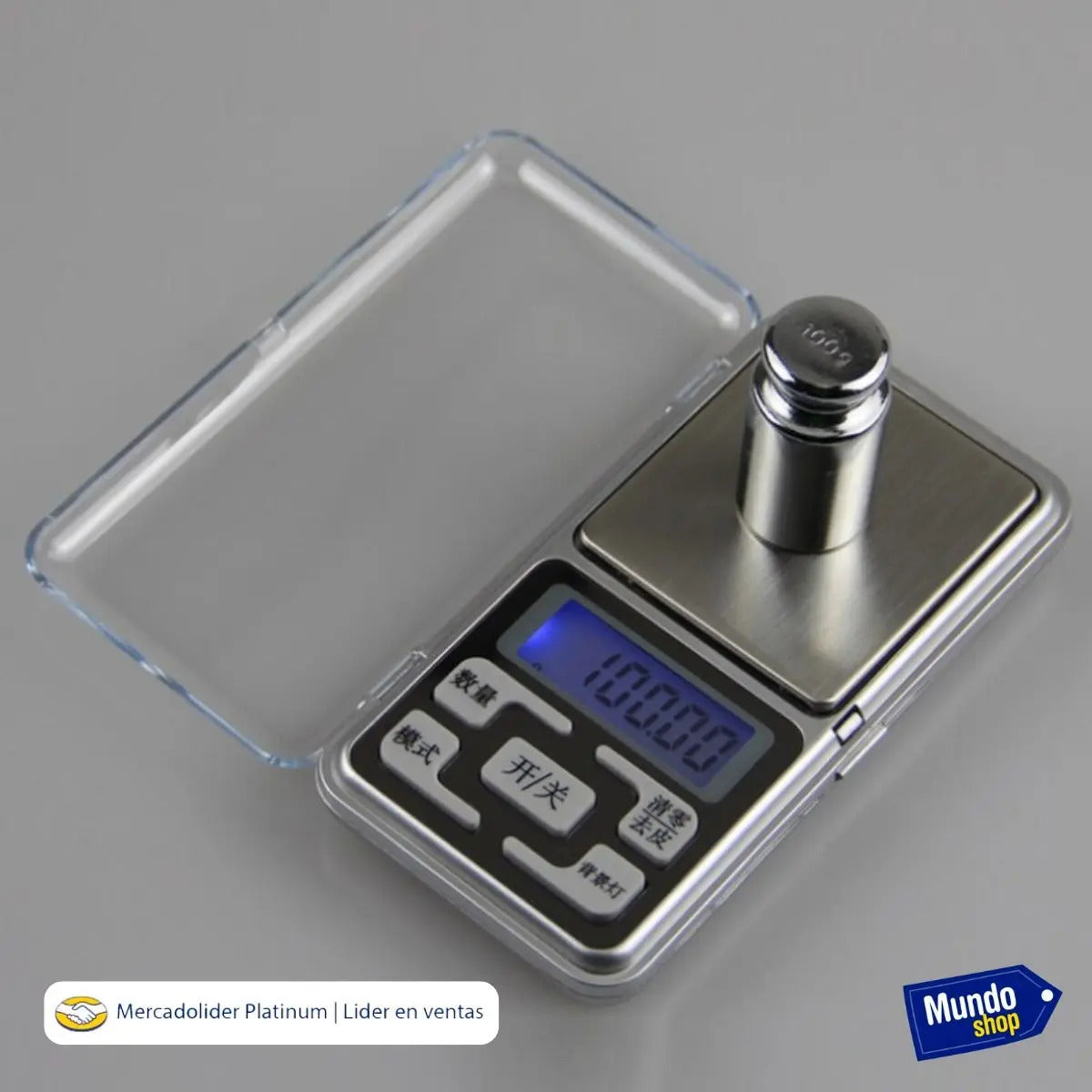 Balanza digital de precisión 0,01g hasta 200g de bolsillo