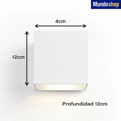 Aplique Bidireccional Pared Exterior Led Jardin Calidad