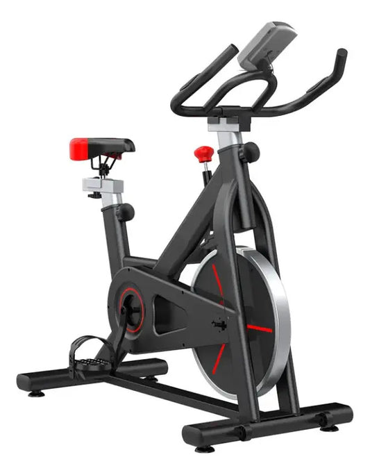 Bicicleta de spinning fija con resistencia para fricción 130kg