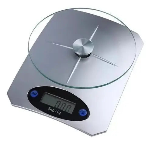 Balanza cocina digital precisión 1g-5kg vidrio