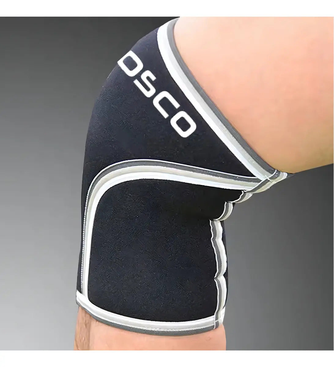 Rodillera deportiva de neopreno Bosco negro crossfit gym talle m