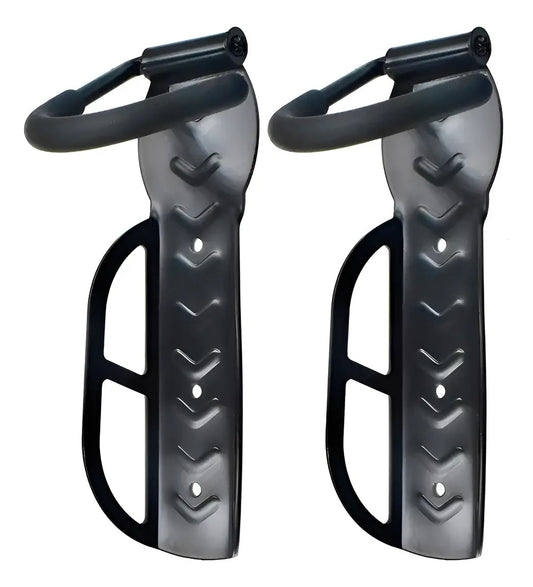 Pack x2 soporte bicicleta colgar enganchar bici en la pared negro