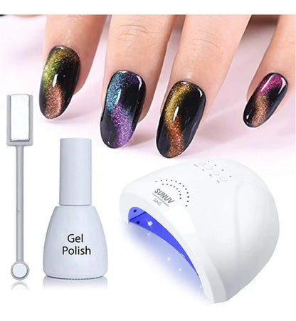 Lampara Uv Led Secador Uñas Profesional En Gel Premium 48w