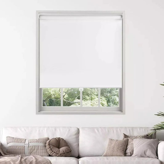 Cortina roller blackout 150*200cm interior living cocina blanco