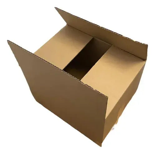 Lote cajas de cartón para mudanzas pack x10 40x30x30 + cinta marrón