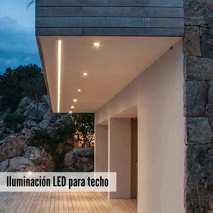 Plafón Led Circular Embutir Iluminación 7w Empotrar Pro Blanco