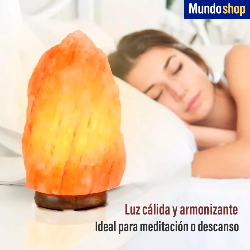 Pack 6 lampara sal del Himalaya piedra de 2 a 3 kg