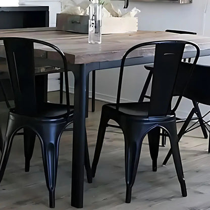 Silla Tolix reforzada interior/exterior metalica comedor