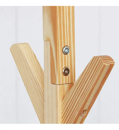 Perchero madera bambu de pie 175x45cm
