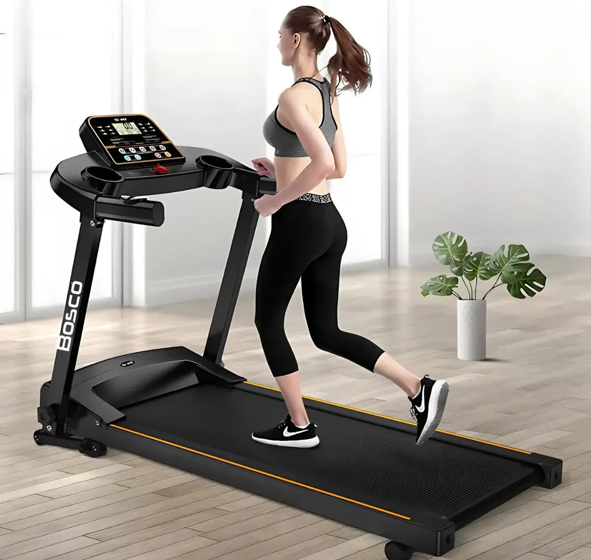 Caminadora eléctrica plegable motor DC de 2.0 HP