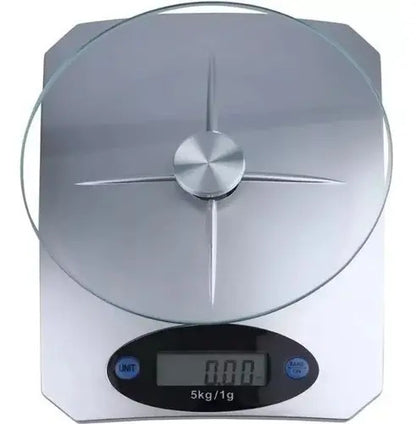 Balanza cocina digital precisión 1g-5kg vidrio