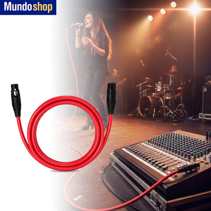 Cable Para Micrófono 5 Metros Audio